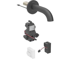 Geberit Piave rubinetto d'arresto per lavabo da incasso elettronico nero 116.281.14.1