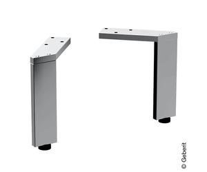 Geberit piedi per mobili, 2 pezzi, 500367001, Universal cromo [Mobili da Bagno > Accessori per Mobili da Bagno]