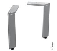 Geberit piedi per mobili, 2 pezzi, 502330001, Universal cromo [Mobili da Bagno > Accessori per Mobili da Bagno]