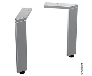 Geberit piedi per mobili, 2 pezzi, 502330001, Universal cromo [Mobili da Bagno > Accessori per Mobili da Bagno]
