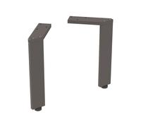 Geberit piedi per mobili, 2 pezzi, 502330JK1, Universal lava opaco [Mobili da Bagno > Accessori per Mobili da Bagno]