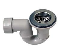 Piletta per piatto doccia foro 60 con griglia uscita ø 40 h 12,5 Geberit