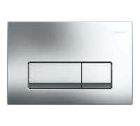 Geberit Placca di comando Delta50 24.6 x 16.4 x 2.3 cm. 115.119.21.1 cromo - plastica