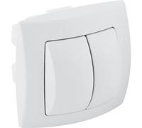 GEBERIT - placca di download manuale per doppio volume, per sistema di download WC per GEBERIT CON unità di download Nuovo (240.572.11.1)