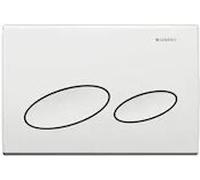 Geberit Placca Kappa 20 A 2 Tasti Bianco Lucido Codice Prod: 115.228.11.1