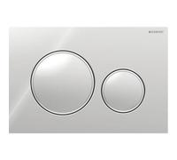Geberit Sigma20 placca di azionamento Round, 115882KH1, Round Sigma20 [Placche di Scarico > Placche di Scarico per WC]