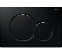Geberit PLACCA WC SIGMA01 115.770.DW.5 DOPPIO TASTO ABS NERO