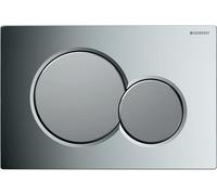 Placca Geberit Sigma01 RouCromato Lucido / Cromosatinato Doppio Tasto | 115.7