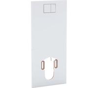 Piastra di design Geberit per il sistema WC completo Geberit AquaClean, Colorazione: Bianco - 115.329.11.1