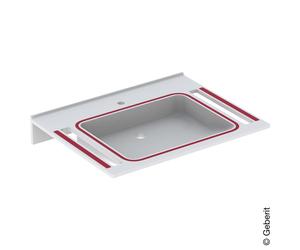 Geberit Publica lavabo sospeso, 500666012, Publica bianco [Lavabi > Lavabi Sospesi]