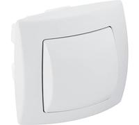 Geberit - Pulsante manuale per scarico semplice, per sistema di scarico per Inod oros Geberit con azionamento di scarico pneumatico:, 240.571.11.1)