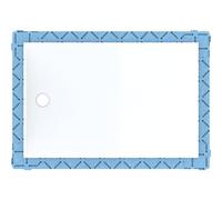 Geberit piastrella doccia Setaplano, 154.271.11.1, 100x90cm, altezza 4,5 cm, bianco-alpino - 154.271.11.1