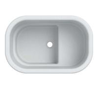 Geberit Receveur de douche Varicor, blanc alpin,, 407730016, 407730016