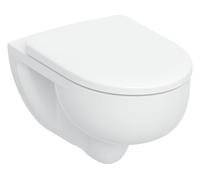 Geberit Renova Ensemble WC suspendu, chasse d'eau basse profondeur, TurboFlush, siège de WC inclus, blanc, 503062001, 503062001 - CM