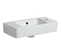 Geberit Renova Nr.1 Comprimo Nouveau lave-mains, 50x25cm, avec trou pour robinetterie à droite, 276150000, 276150000, Colorazione: Bianco