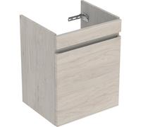 Mobiletto per lavabo Geberit Renova Plan, con 1 cassetto, 48,4x60,6x40,7 cm, 501904, Colorazione: Noce hickory chiaro / lamina strutturata - 501.904.00.1