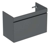 Geberit Renova Plan armoire sous lavabo, avec un tiroir et un tiroir intérieur, 92,8x60,6x44,6cm, 501911JK1, 501911JK1, Colorazione: lava / laccato opaco - CM