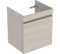 Mobiletto per lavabo Geberit Renova Plan, con 1 cassetto, 53,6x60,6x44,6 cm, 501905, Colorazione: Noce hickory chiaro / lamina strutturata - 501.905.00.1