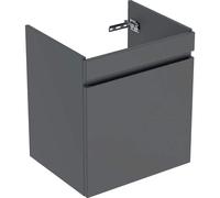 Geberit Renova Plan armoire sous lavabo, avec un tiroir et un tiroir intérieur, 53,6x60,6x44,6cm, 501.905.JK.1, 501.905.JK.1, Colorazione: lava / laccato opaco