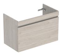 Mobiletto per lavabo Geberit Renova Plan, con 1 cassetto, 92,8x60,6x44,6cm, 501911, Colorazione: Noce hickory chiaro / lamina strutturata - 501.911.00.1