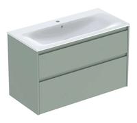 Geberit Renova Plan mobile con lavabo, 2 scomparti estraibili, 504041IK1, Renova Plan [Mobili da Bagno > Mobili con Lavabo Integrato]