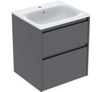 Geberit Renova Plan mobile con lavabo, 2 scomparti estraibili, 504038JK1, Renova Plan [Mobili da Bagno > Mobili con Lavabo Integrato]