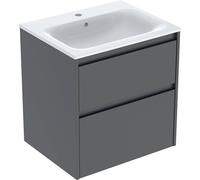 Geberit Renova Plan mobile con lavabo, 2 scomparti estraibili, 504039JK8, Renova Plan [Mobili da Bagno > Mobili con Lavabo Integrato]