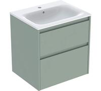 Geberit Renova Plan mobile con lavabo, 2 scomparti estraibili, 504039IK1, Renova Plan [Mobili da Bagno > Mobili con Lavabo Integrato]