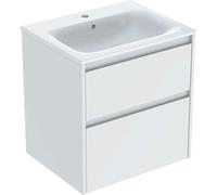 Geberit Renova Plan mobile con lavabo, 2 scomparti estraibili, 504039001, Renova Plan [Mobili da Bagno > Mobili con Lavabo Integrato]