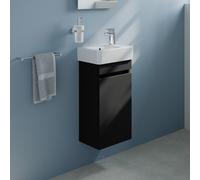 Geberit Renova Plan lavamani, evineo ineo5 evo mobile La: 36 cm, 1 ante, con maniglia incassata,, 500382011+BE0981BM, Renova Plan [Mobili da Bagno > Mobile con Lavamani]