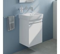 Geberit Renova Plan lavamani, evineo ineo5 evo mobile La: 50 cm, 1 anta, con maniglia incassata,, 501630008+BE0983WM, Renova Plan [Mobili da Bagno > Mobile con Lavamani]