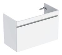 Mobiletto per lavabo Geberit Renova Plan, con 1 cassetto, 68,2x60,6x44,6 cm, 501908, Colorazione: bianco / laccato lucido - 501.908.01.1