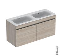 Geberit Renova Plan New mobile con doppio lavabo, 2 scomparti estraibili, 501918001, Renova Plan New [Mobili da Bagno > Mobili con Doppio Lavabo]
