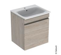 Geberit Renova Plan New mobile con lavabo, 1 scomparto estraibile, 501915001, Renova Plan New [Mobili da Bagno > Mobili con Lavabo Integrato]