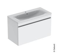 Geberit Renova Plan New mobile con lavabo integrato, 1 scomparto estraibile, 501917018, Renova Plan New [Mobili da Bagno > Mobili con Lavabo Integrato]