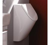Orinatoio Geberit Renova Plan con coperchio, ingresso dal retro, uscita sul retro, Colorazione: Bianco, con KeraTect