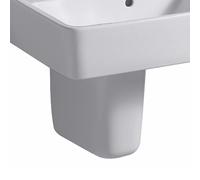 Geberit Renova Plan semicolonna per lavabi per le mani, 292150000, Renova Plan bianco [Lavabi > Accessori Lavabo]