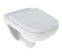 Geberit Renova Plan Set WC a parete lavabo profondo, Rimfree, con sedile WC, ...