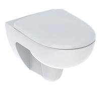 Geberit Renova Set WC sospeso, senza bordo, con sedile WC, bianco, 500801001 - 500.801.00.1