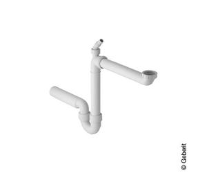 Geberit scarico per lavello (modello salvaspazio), 152885111, Universal [Lavelli da Cucina > Accessori per Lavelli da Cucina]