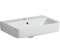 Geberit Selnova Compact lavabo 60x37 cm rettangolare a parete bianco lucida 501.511.00.7