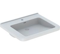 Geberit Selnova Compact Square lavabo 65x55 cm rettangolare a parete bianco lucida 500.788.01.7