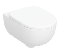Geberit Selnova Premium set vaso wc con copriwater sospeso senza brida bianco lucida 501.991.00.1