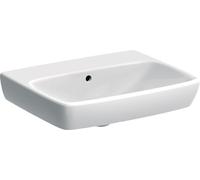 Geberit Selnova Square lavabo 55x44 cm rettangolare a parete bianco lucida 500.291.01.7