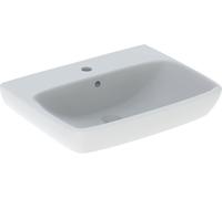 Geberit Selnova Square lavabo 65x48 cm rettangolare a parete bianco lucida 500.299.01.5