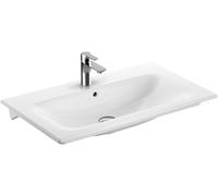 Geberit Selnova Square lavabo 80x48 cm rettangolare da mobile bianco lucida 500.995.00.1