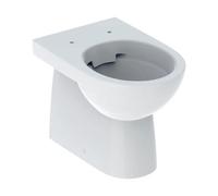 GEBERIT - SELNOVA VASO WC BTW A PAVIMENTO A CACCIATA CON SCARICO ORIZZONTALE O VERTICALE RIMFREE BIANCO 500.393.01.7