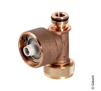 Geberit sensore di flusso volumetrico per risciacquo igienico in cassette da incasso, per il collegamento di acqua fredda o calda, 616224001, Universal [Elementi ad Incasso > Accessori per Elementi In