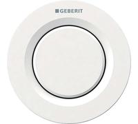 GEBERIT serie 116.040.11.1 Comando pneumatico Tipo01 Sigma12 da incasso monotasto bianco