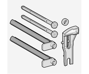Geberit set asta pulsante, 241465001, Universal [Placche di Scarico > Accessori per Placche di Scarico]